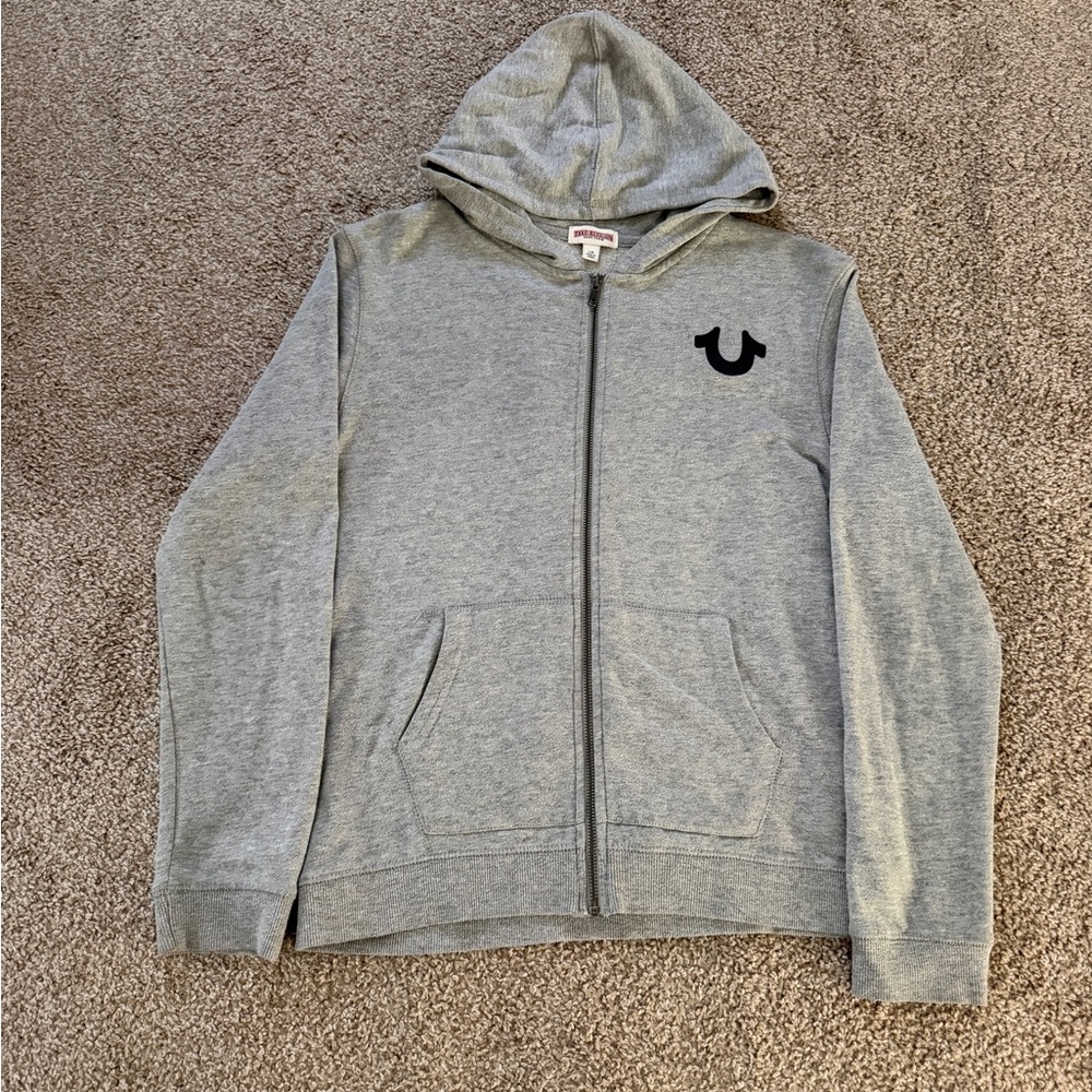 True Religon Zip Up Hoodie